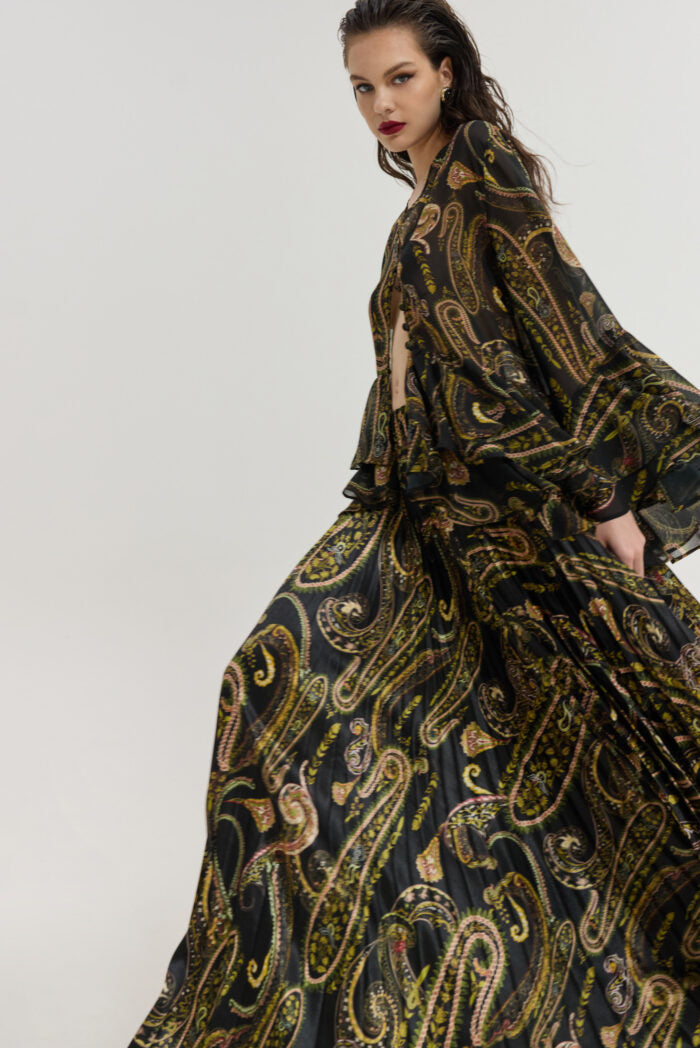 CHAMPAGNE SKIRT BLACK