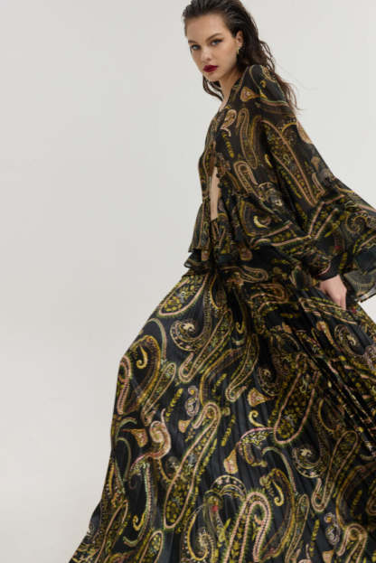 CHAMPAGNE SKIRT BLACK