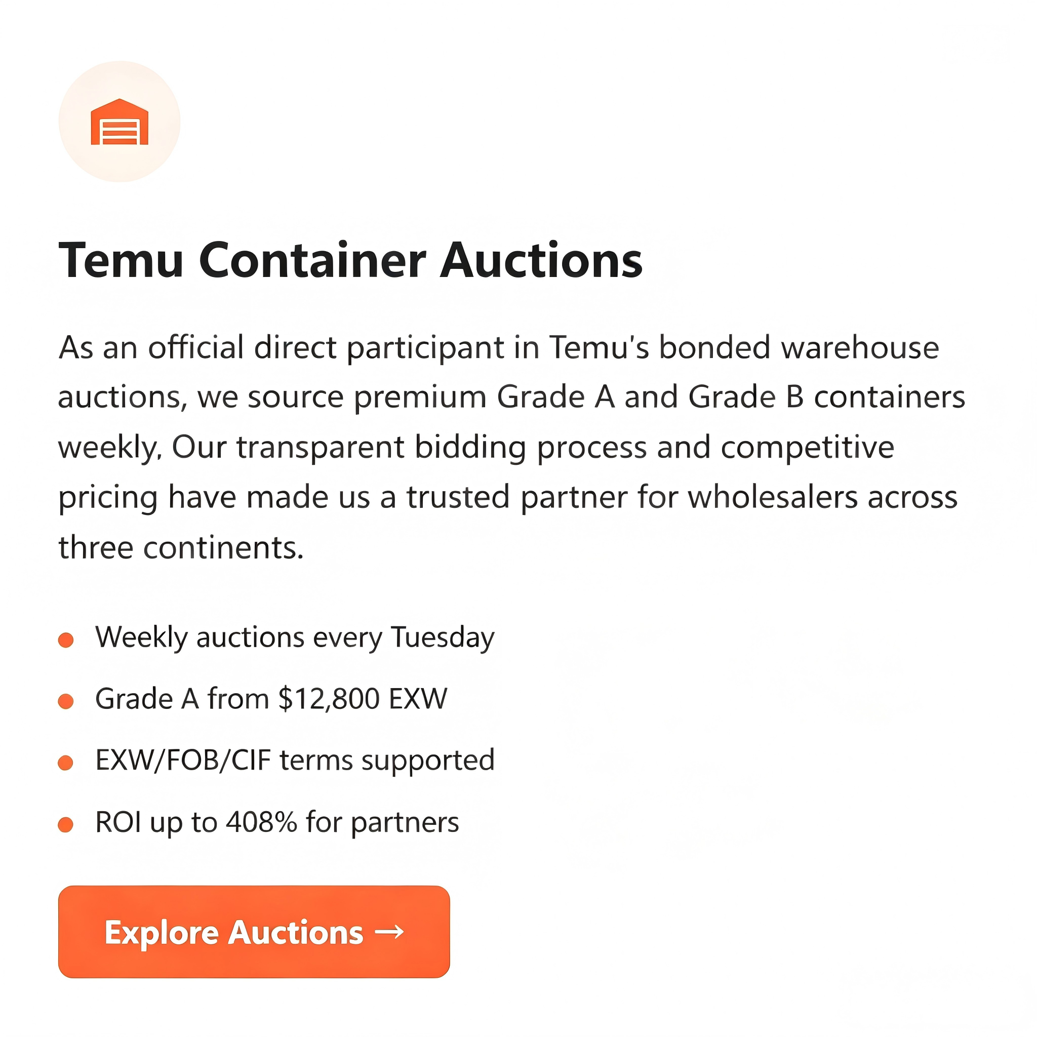 Temu Auctions
