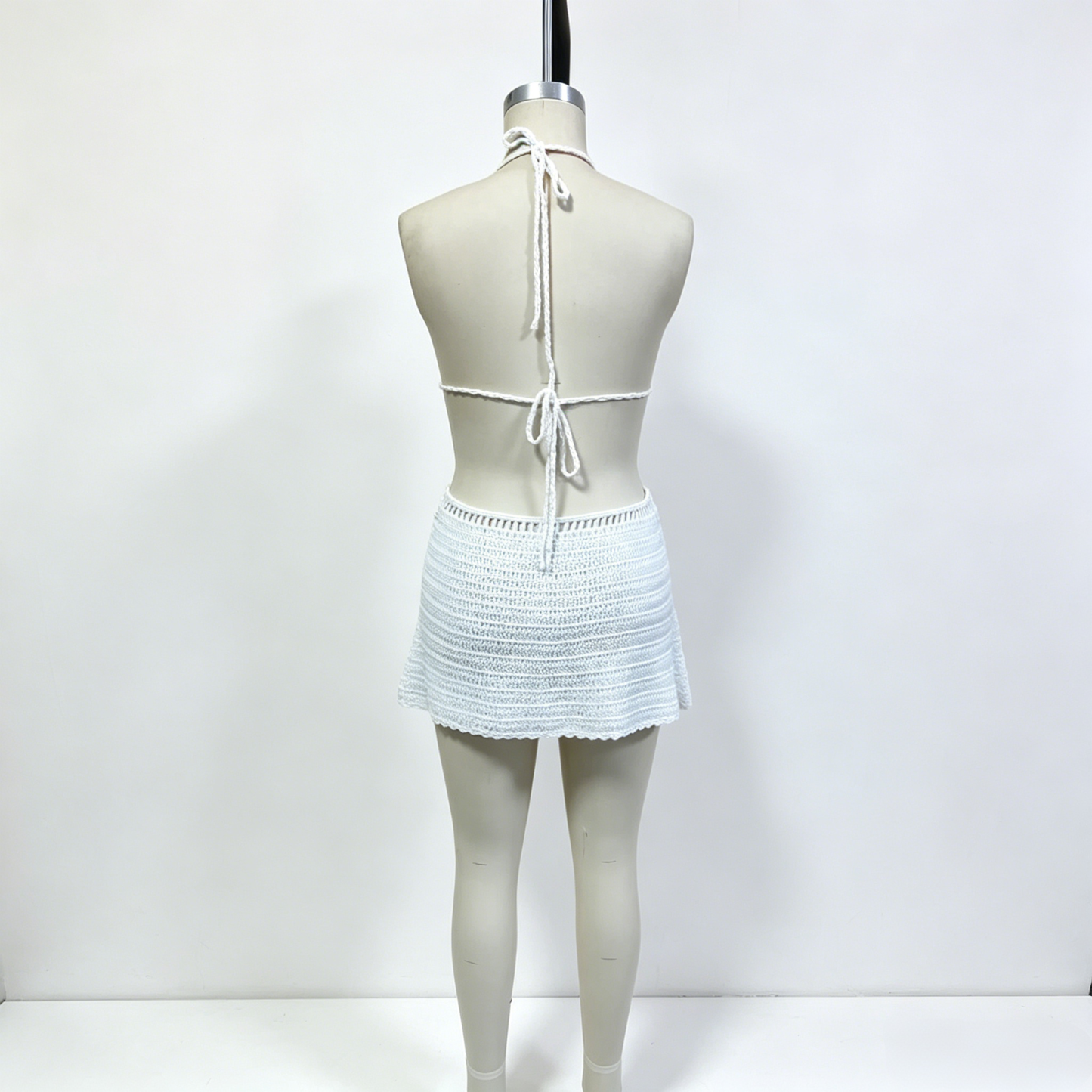LIFIRE Premium White Handmade Crochet Maxi Cover Up – Resort Luxury