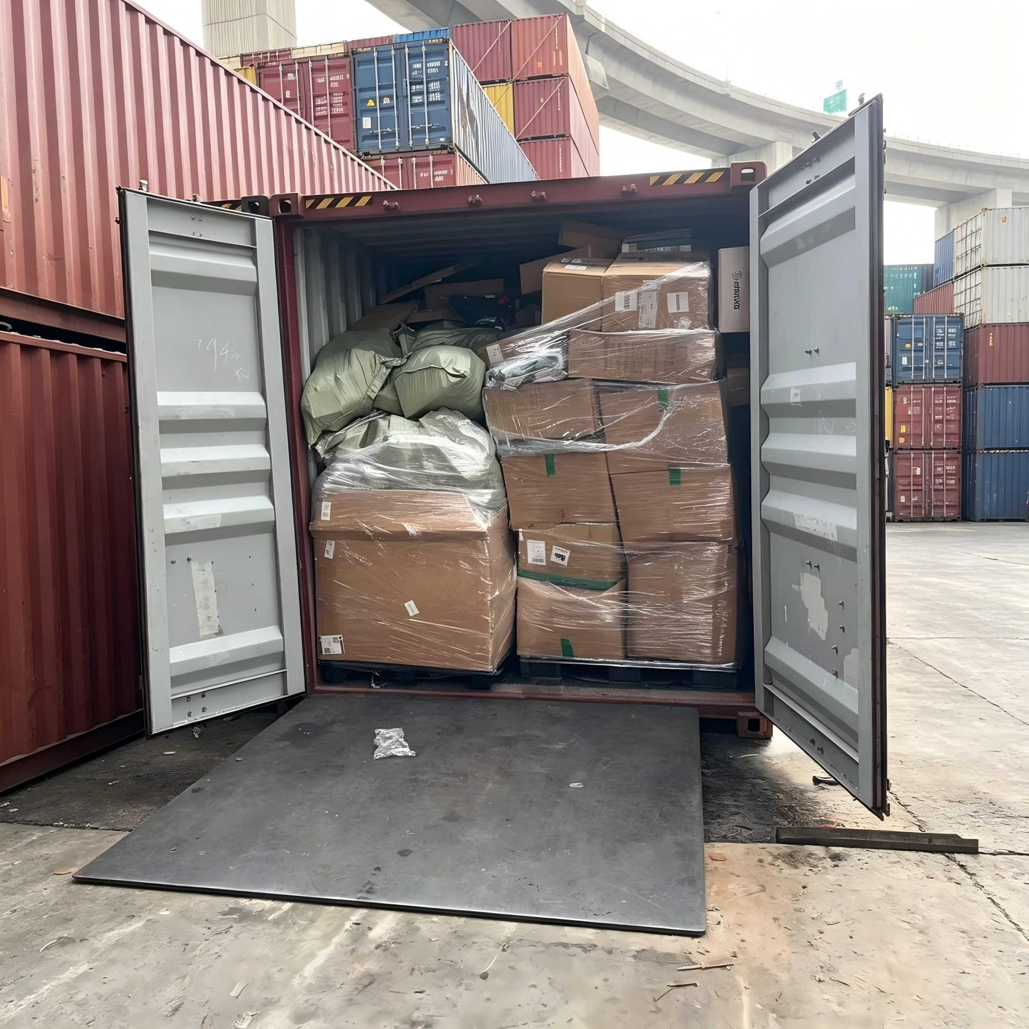 Temu Official Bonded Warehouse Containers | Grade A Off-Shelf & Grade B Returns | 40HQ Standard Size | Direct Auction Wholesale