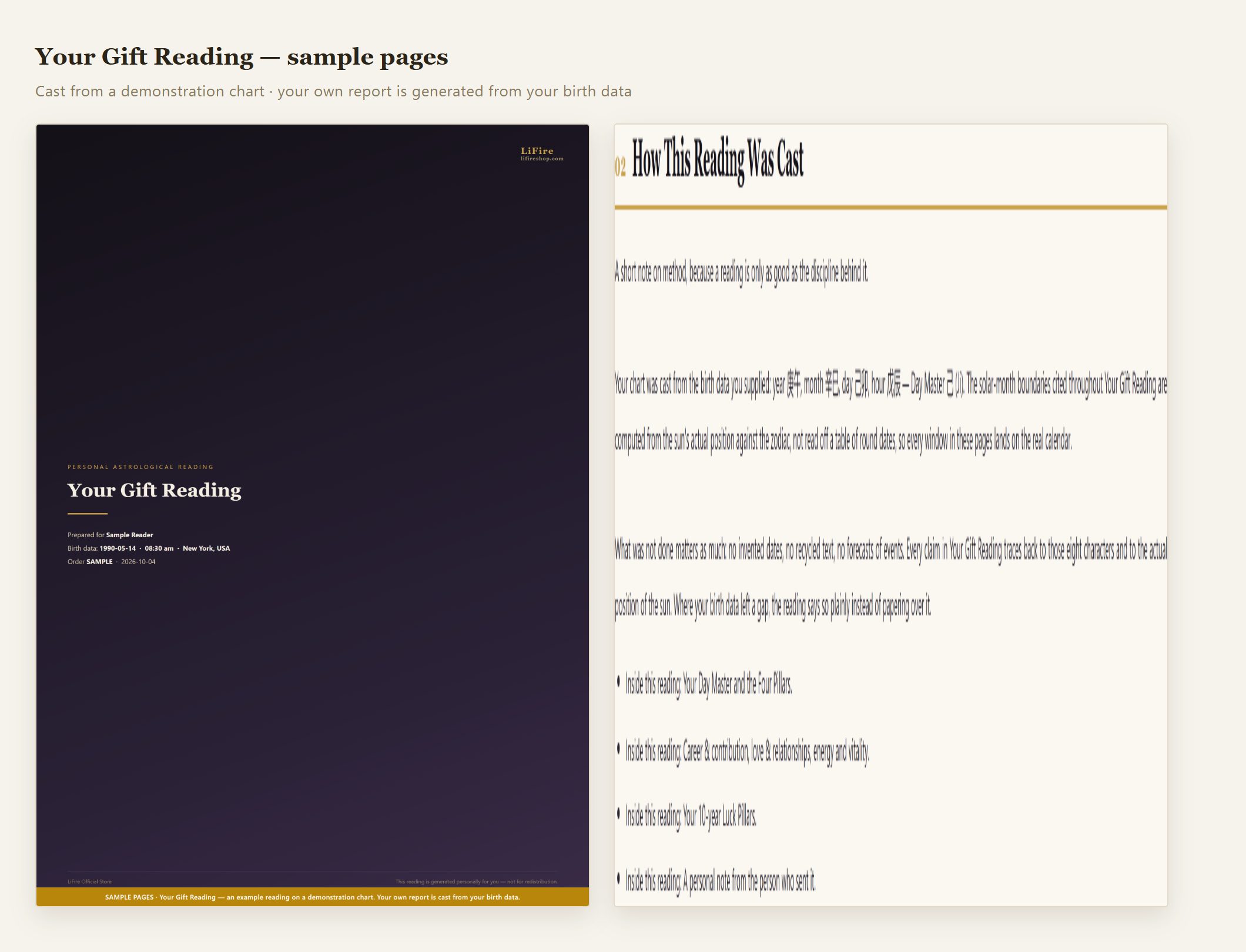 Gift Reading