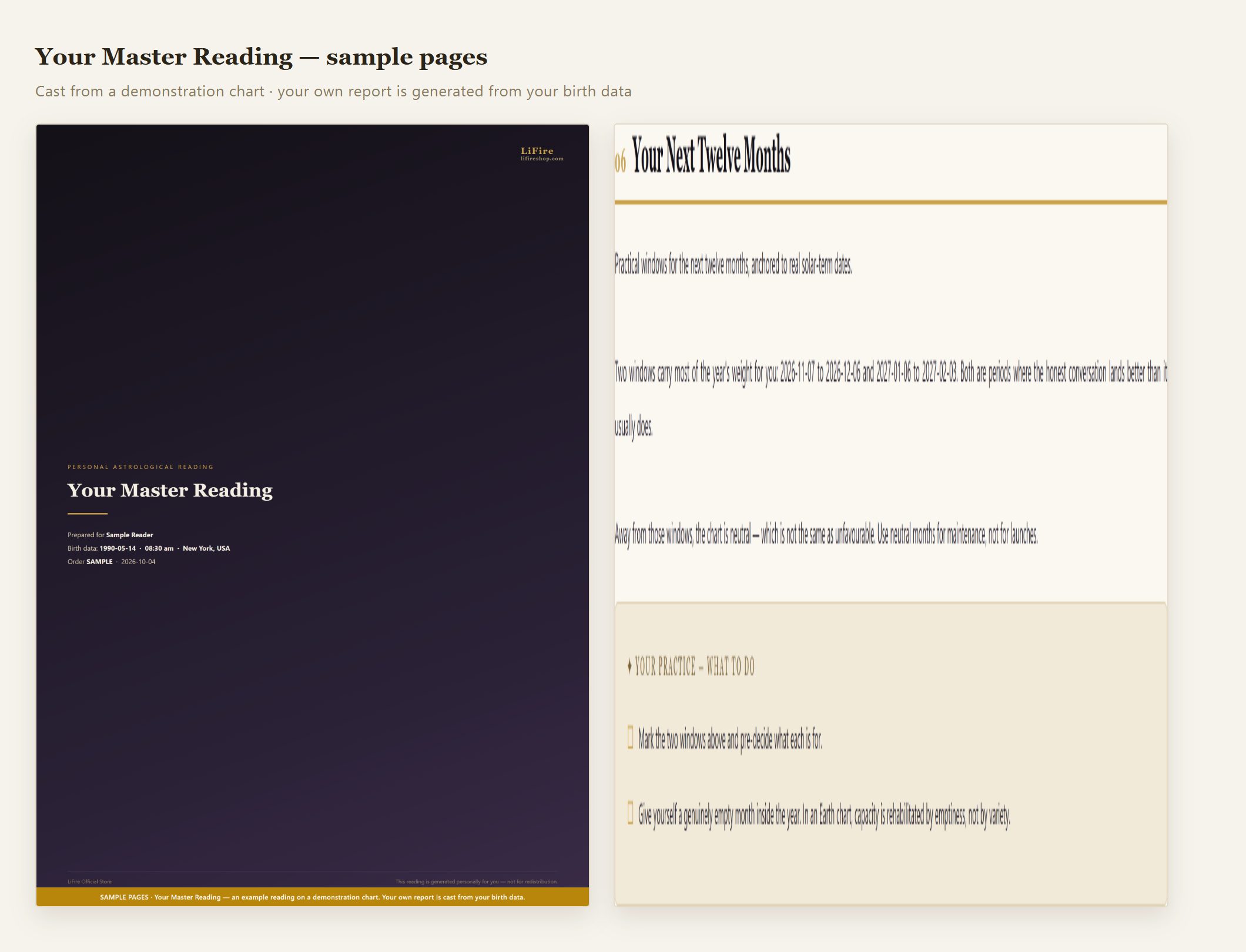 Master Reading