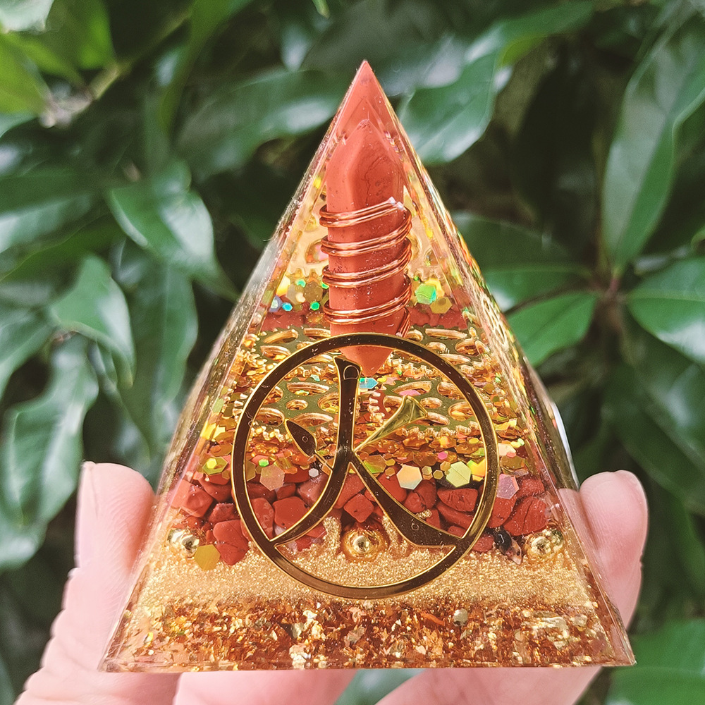 LiFire’s 6cm Five Elements Crystal Shard Pyramids (Bedroom Energy Alignment Collection)