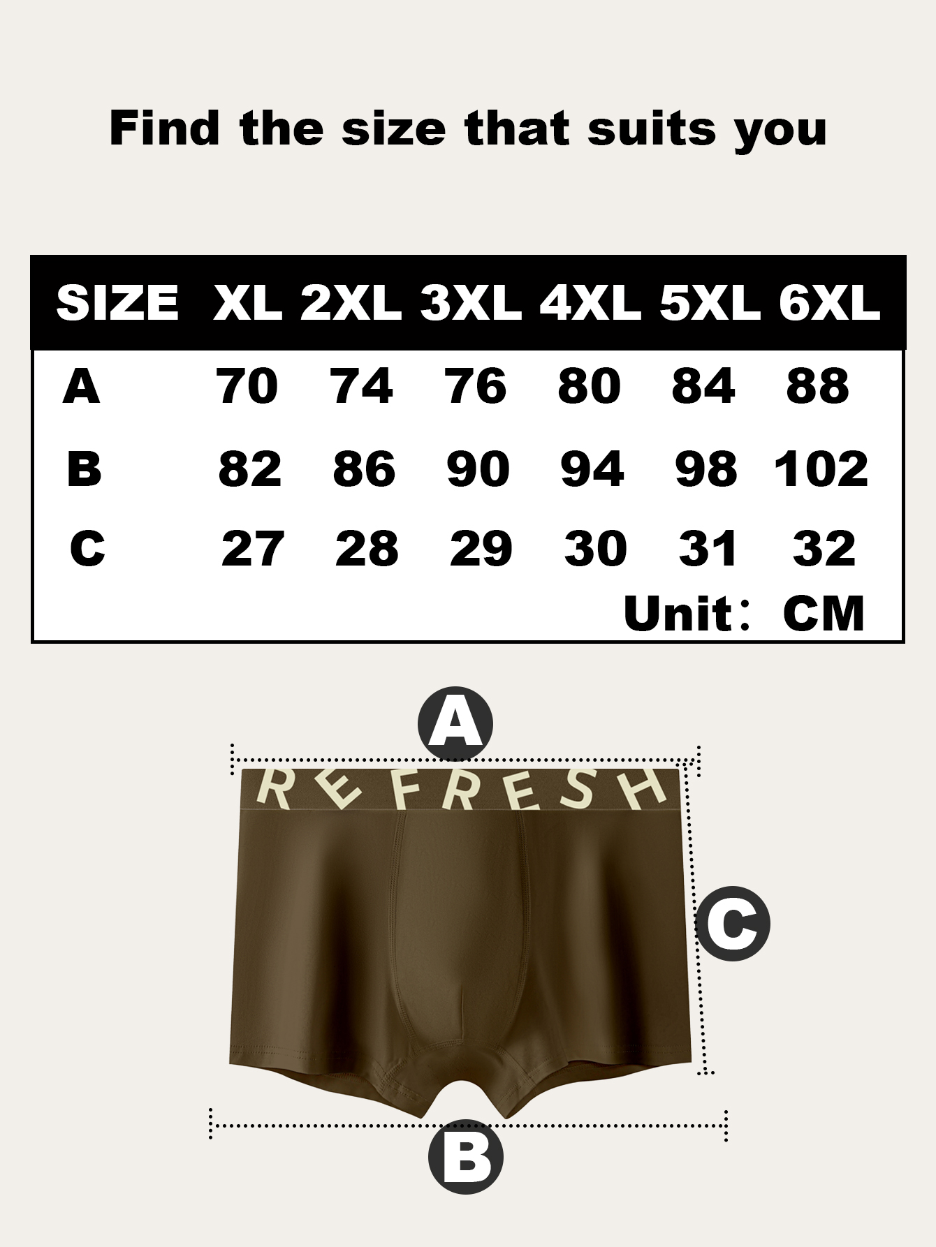 9 pieces pack Men's straight-leg underwear Cotton men's underwear Simple color-matching underwear for men