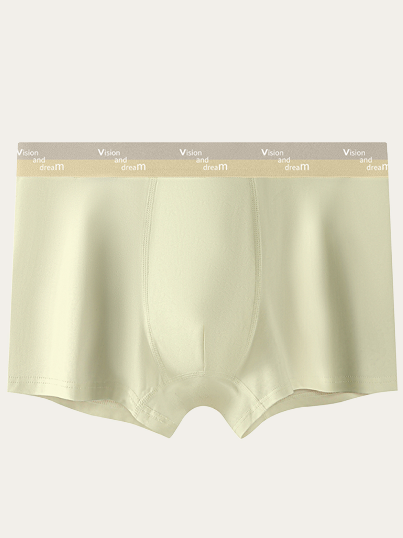 6/9 pieces pack Men's straight-leg underwear Cotton men's underwear Simple color-matching underwear for men