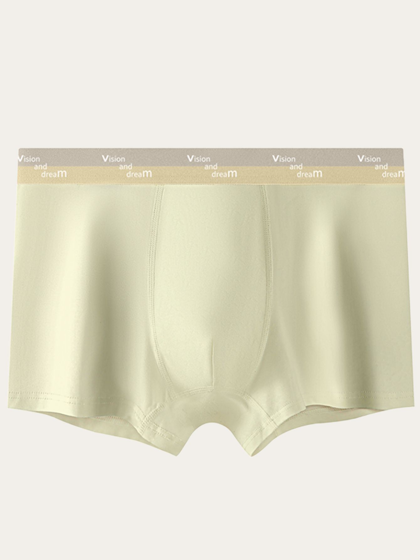 6/9 pieces pack Men's straight-leg underwear Cotton men's underwear Simple color-matching underwear for men