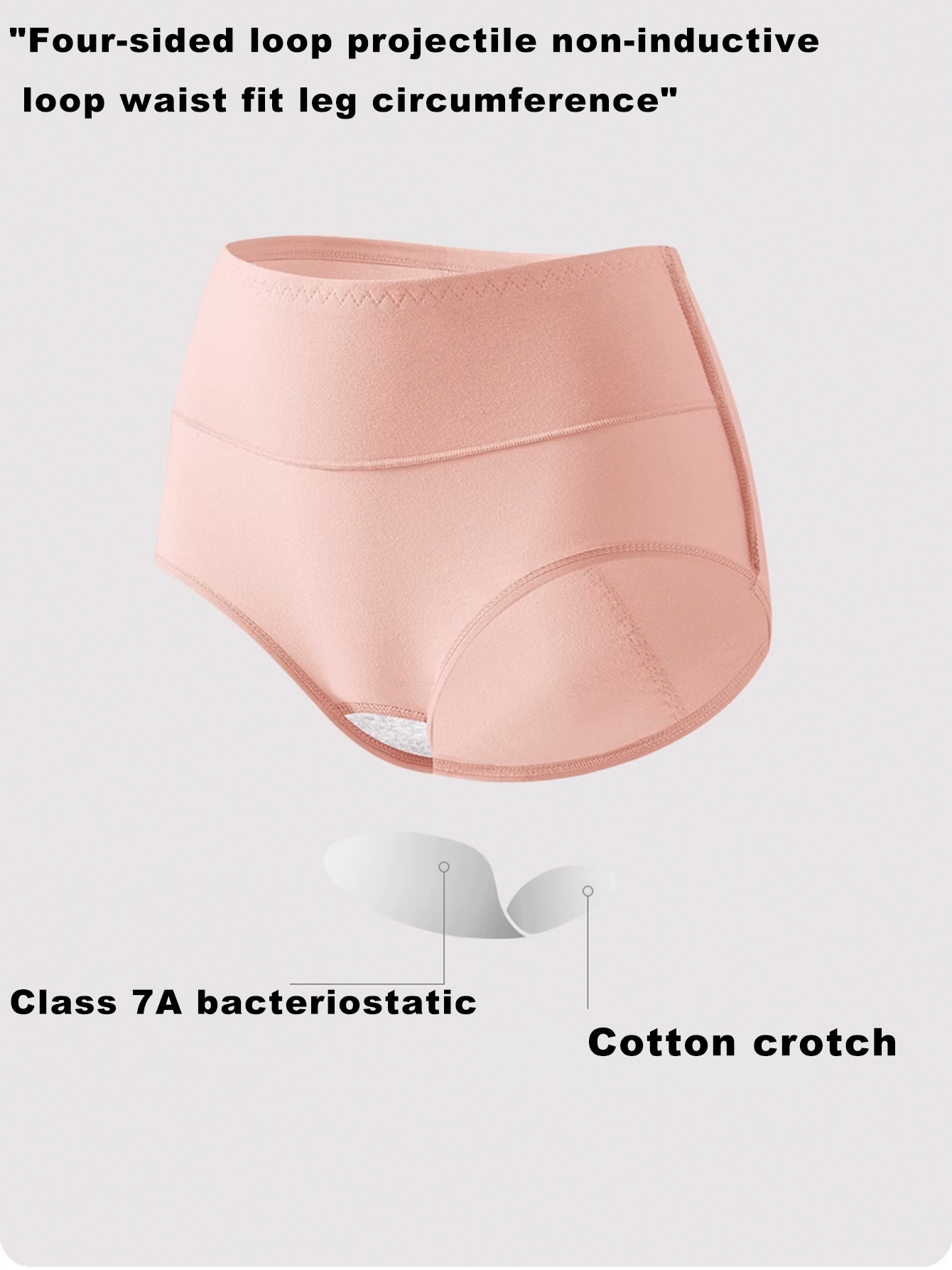 6 Sets Of Women's Menstrual Underwear Tidal Underwear Postpartum Teenage Menstrual Underwear Cotton Postpartum Easy To Clean Underwear