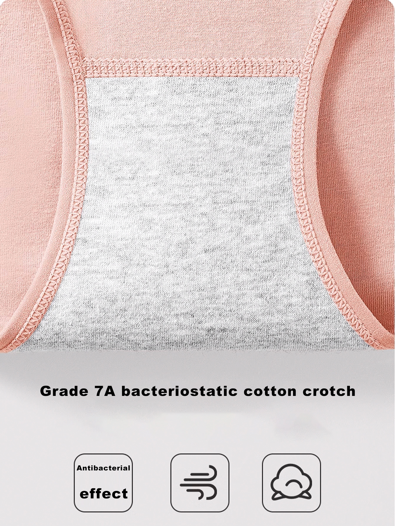 6 Sets Of Women's Menstrual Underwear Tidal Underwear Postpartum Teenage Menstrual Underwear Cotton Postpartum Easy To Clean Underwear