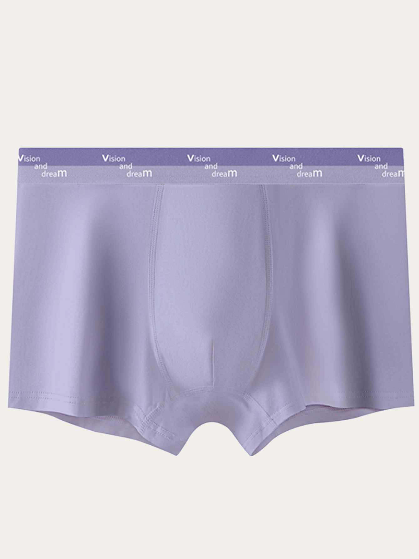 6/9 pieces pack Men's straight-leg underwear Cotton men's underwear Simple color-matching underwear for men