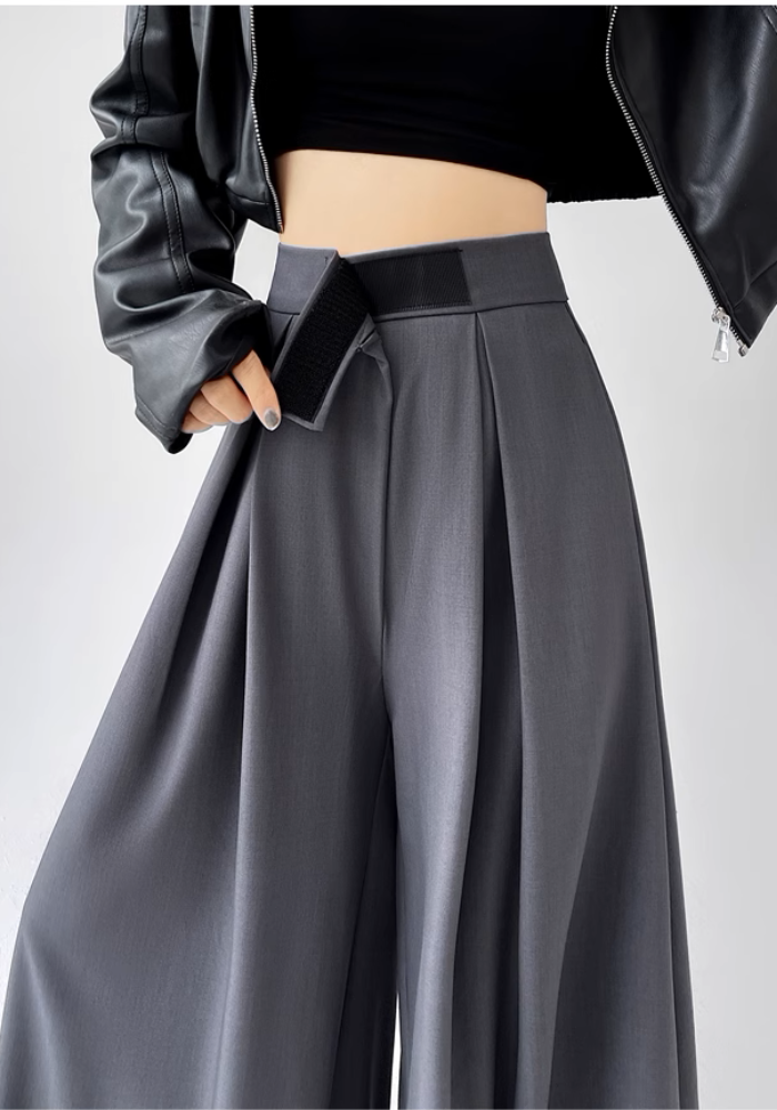 Wide Leg Velcro Pants (Buy 2 Free Shipping)