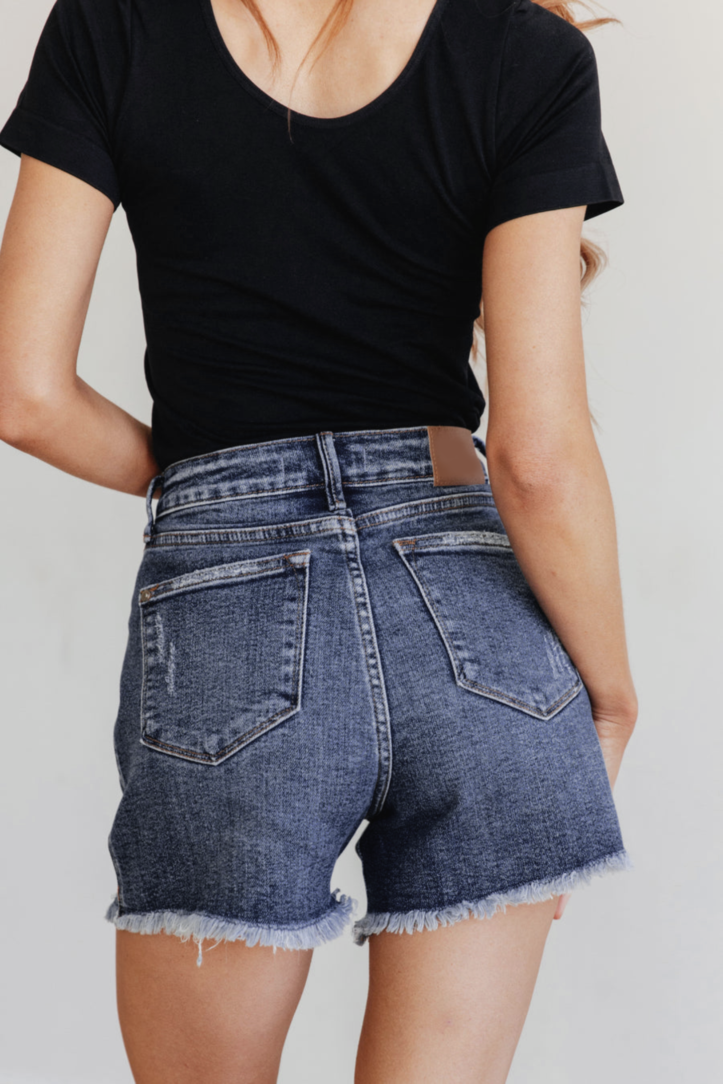 Tummy Control Rigid Magic Distressed Shorts (Buy 2 Free Shipping)