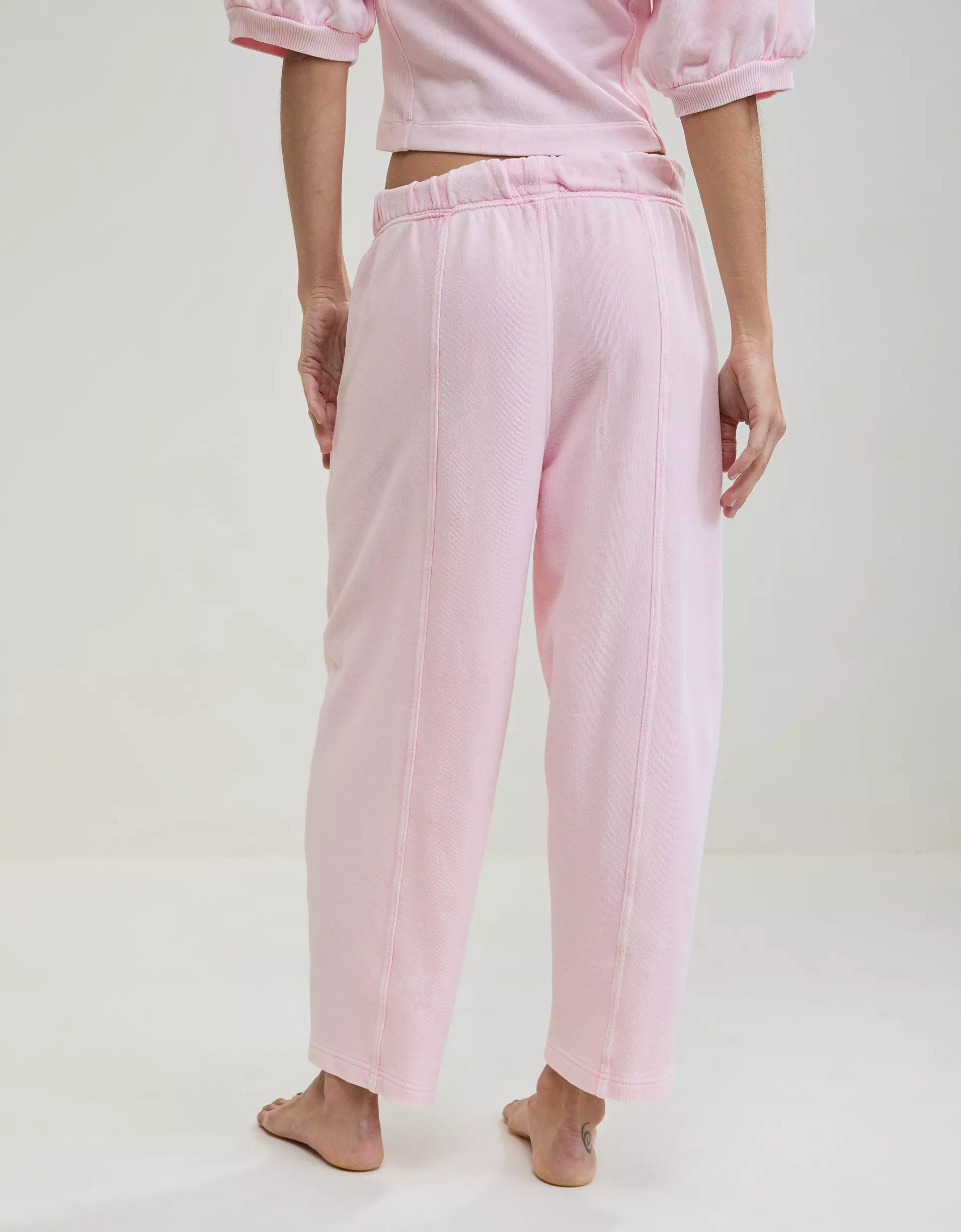 Seams Right Barrel Leg Sweatpant (Buy 2 Free Shipping)