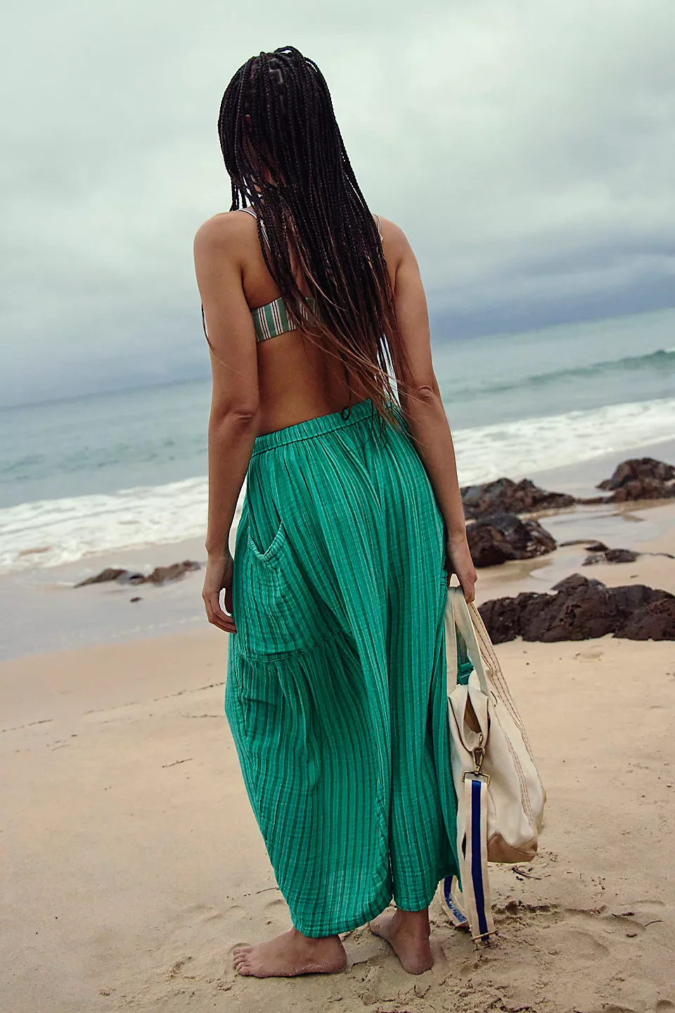 Cozy Quinn Striped Pants (Buy 2 Free Shipping)