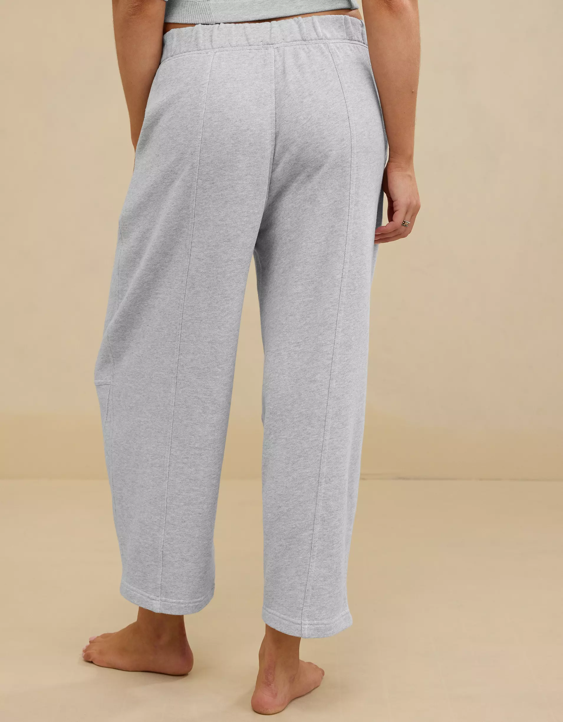 Seams Right Barrel Leg Sweatpant (Buy 2 Free Shipping)