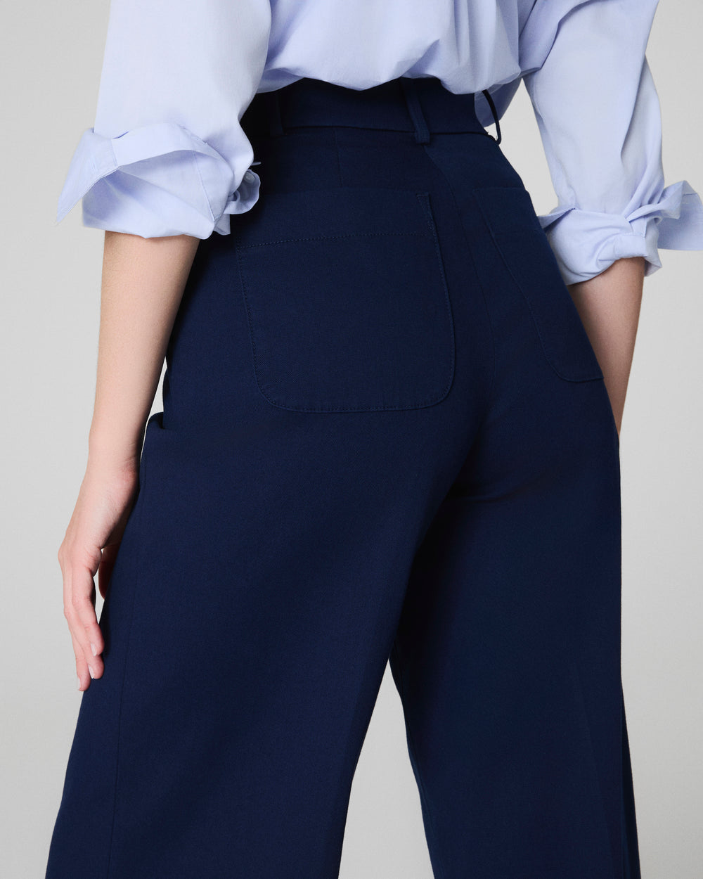 Super Smooth Stretch Twill Wide Leg Pant