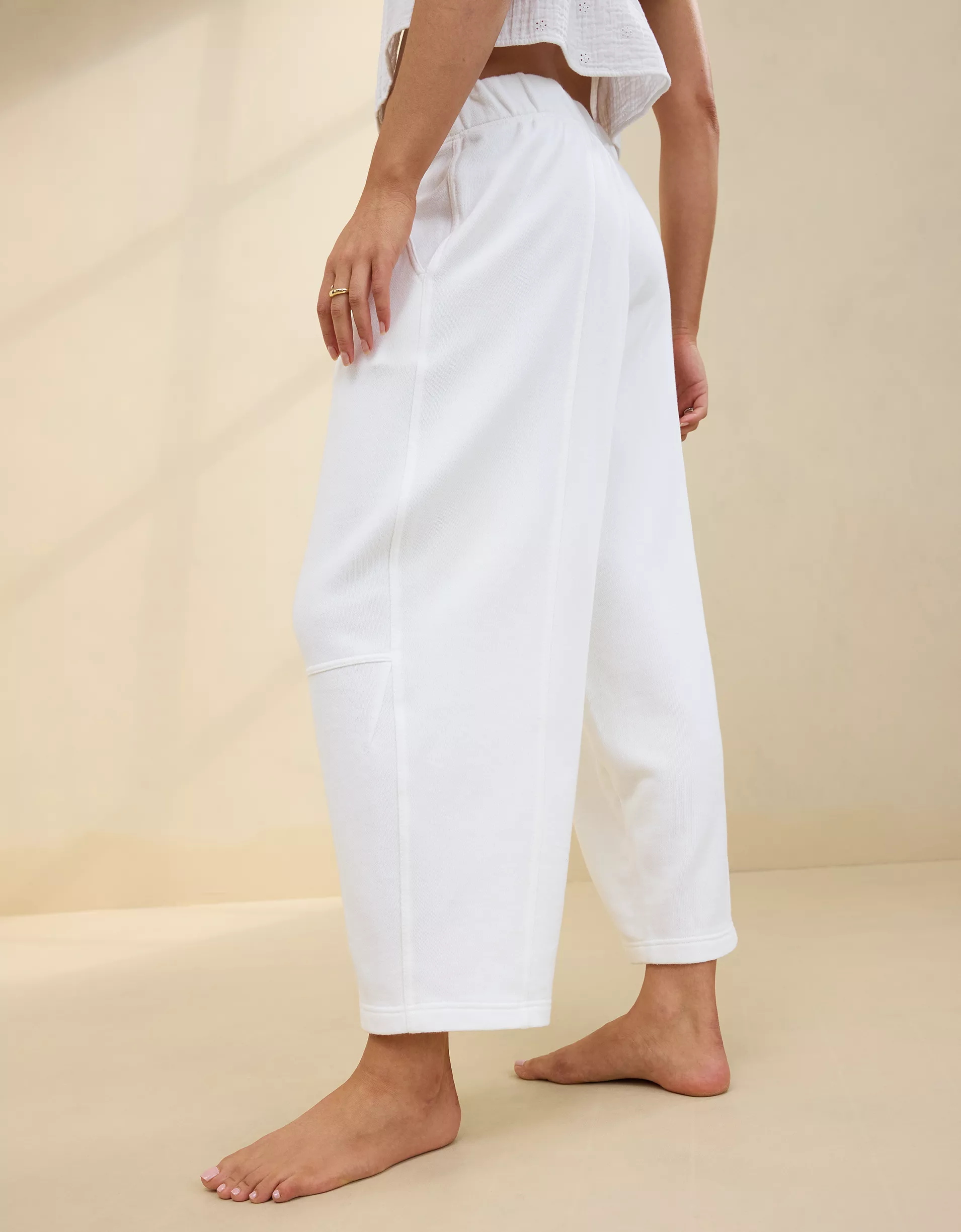 Seams Right Barrel Leg Sweatpant (Buy 2 Free Shipping)