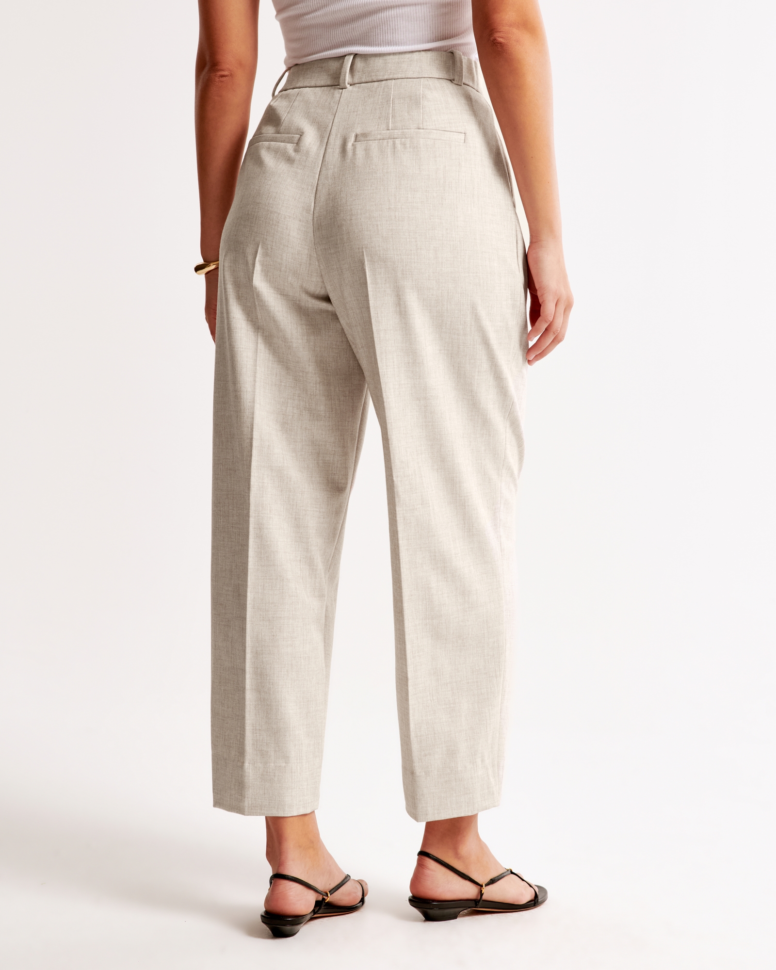 Ankle Grazing Tapered Tailored Pant (Buy 2 Free Shipping)
