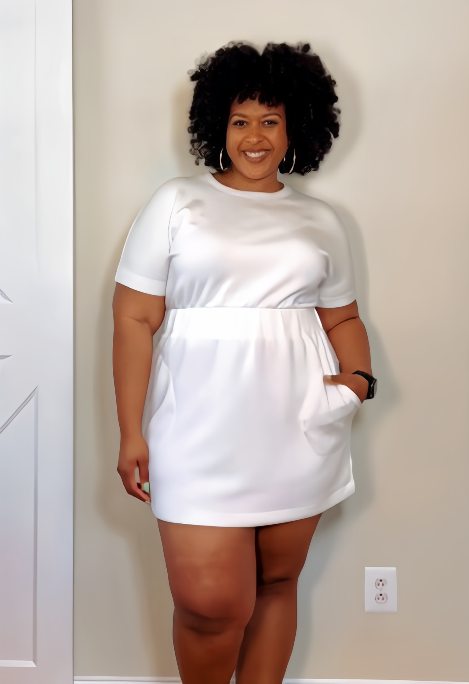 AirEssentials Cinched T-Shirt Dress (Buy 2 Free Shipping)