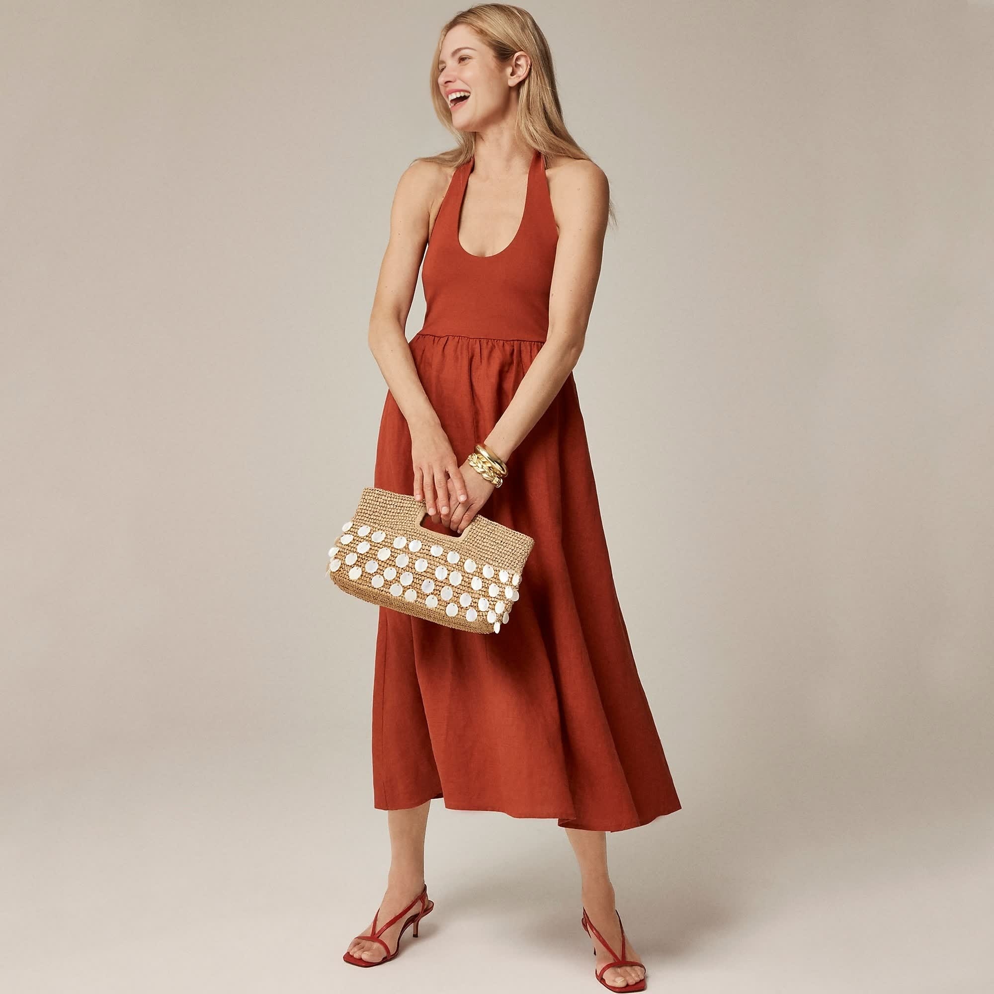 Halter Mixy Dress (Buy 2 Free Shipping)