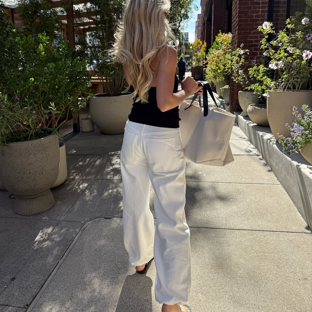 Low Rise Drawstring Hem Sporty Jeans (Buy 2 Free Shipping)