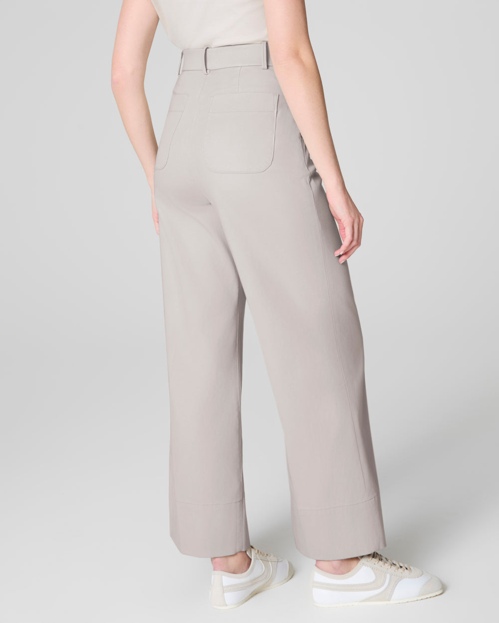 Tummy Control Stretch Twill Wide Leg Pant (Buy 2 Free Shipping)