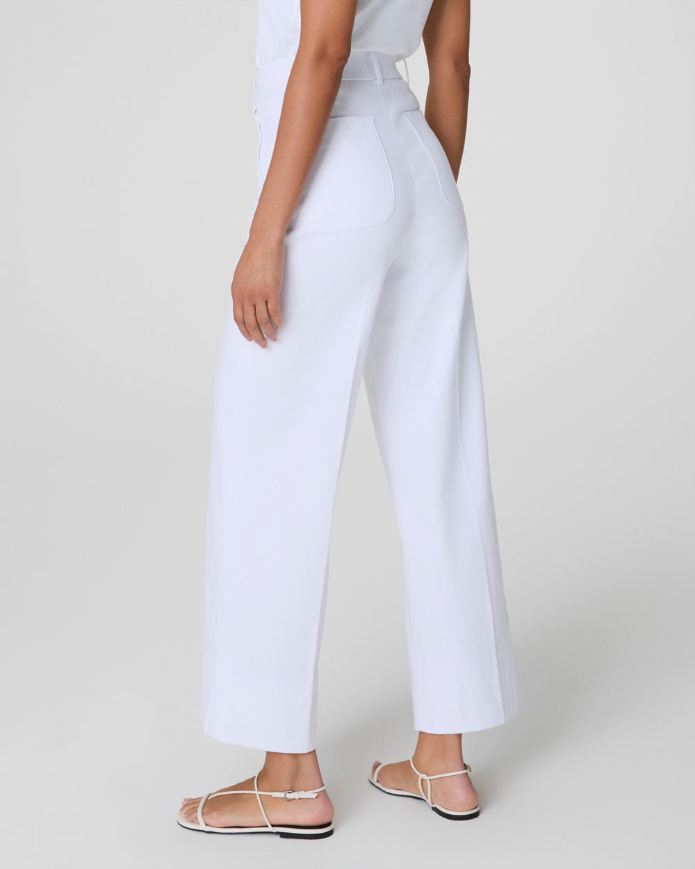 Tummy Control Stretch Twill Wide Leg Pant (Buy 2 Free Shipping)