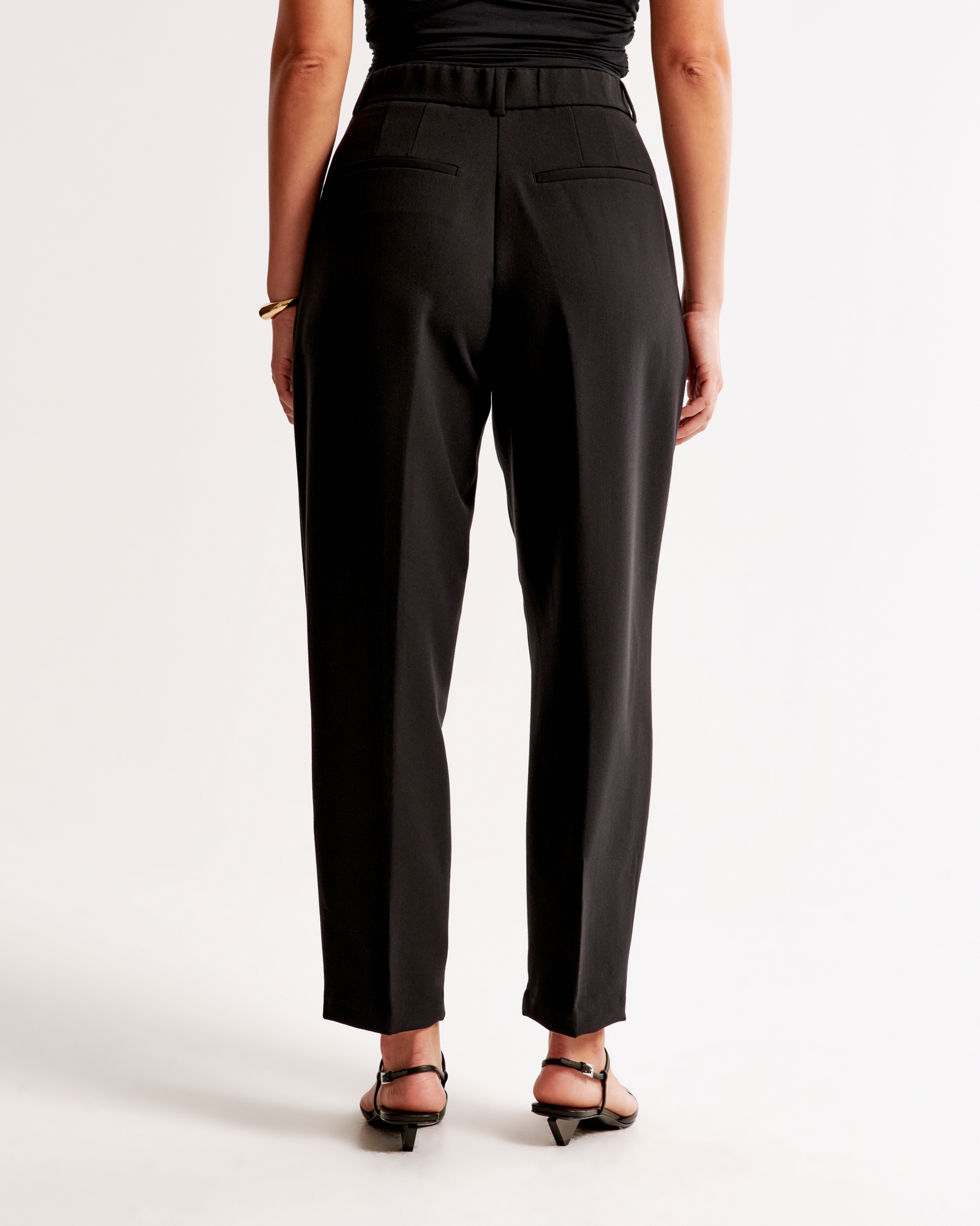 Ankle Grazing Tapered Tailored Pant (Buy 2 Free Shipping)