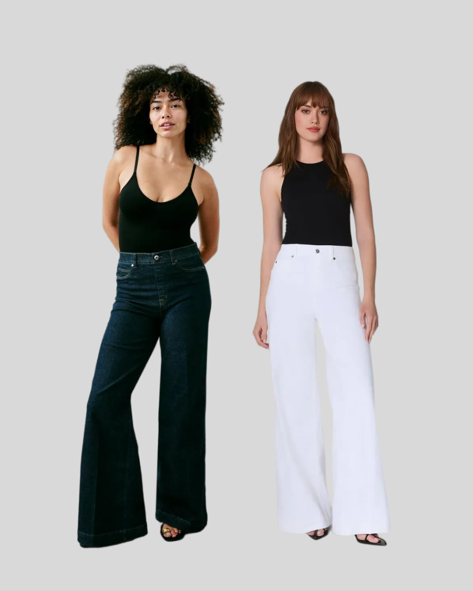 Shape EveryWear Wide Leg Jeans (Buy 2 Free Shipping)