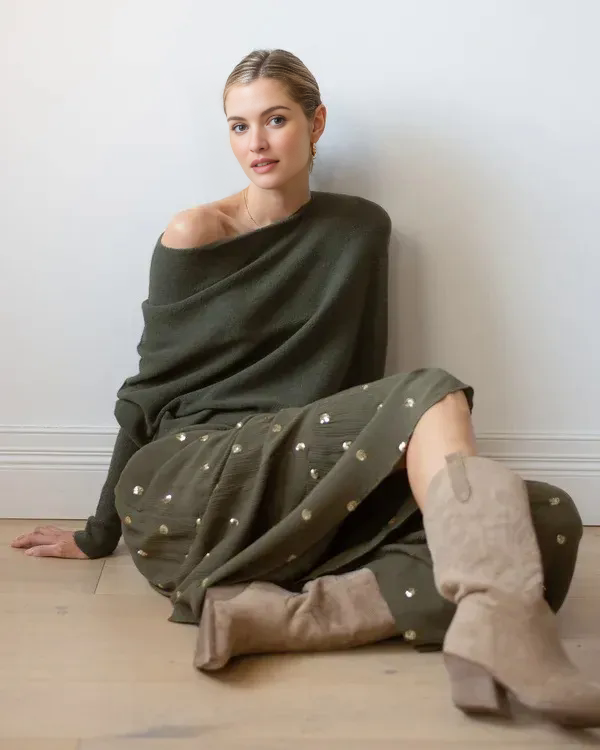 Asymmetric Draped Jumper (Buy 2 Free Shipping)