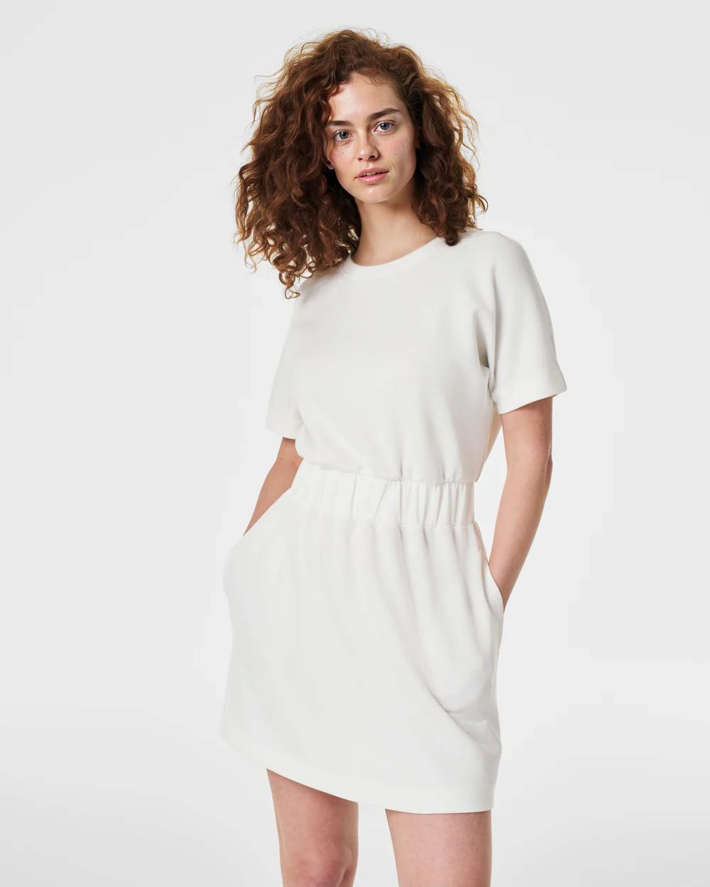 AirEssentials Cinched T-Shirt Dress (Buy 2 Free Shipping)