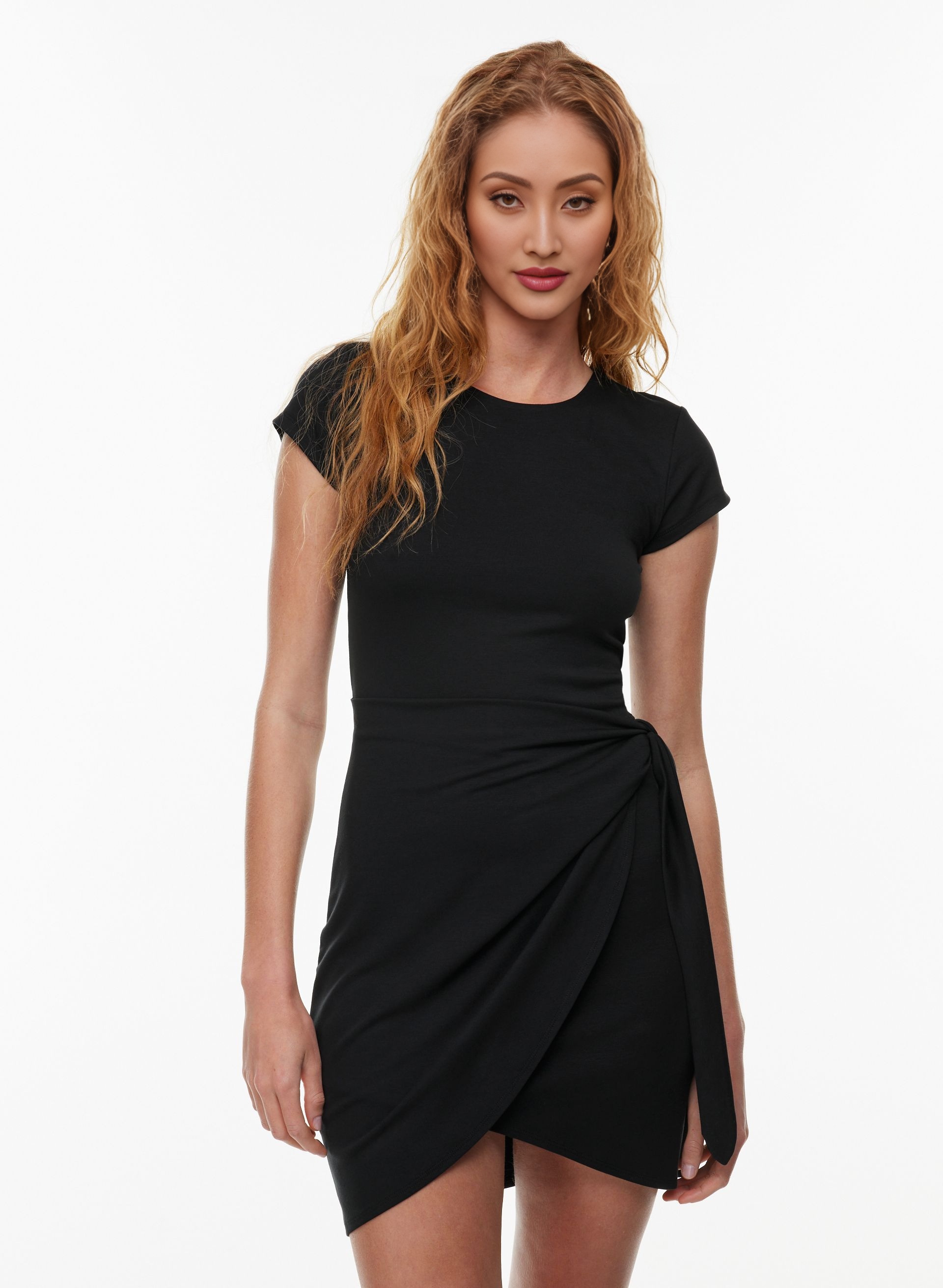 Shaping Wrap Mini Dress (Buy 2 Free Shipping)
