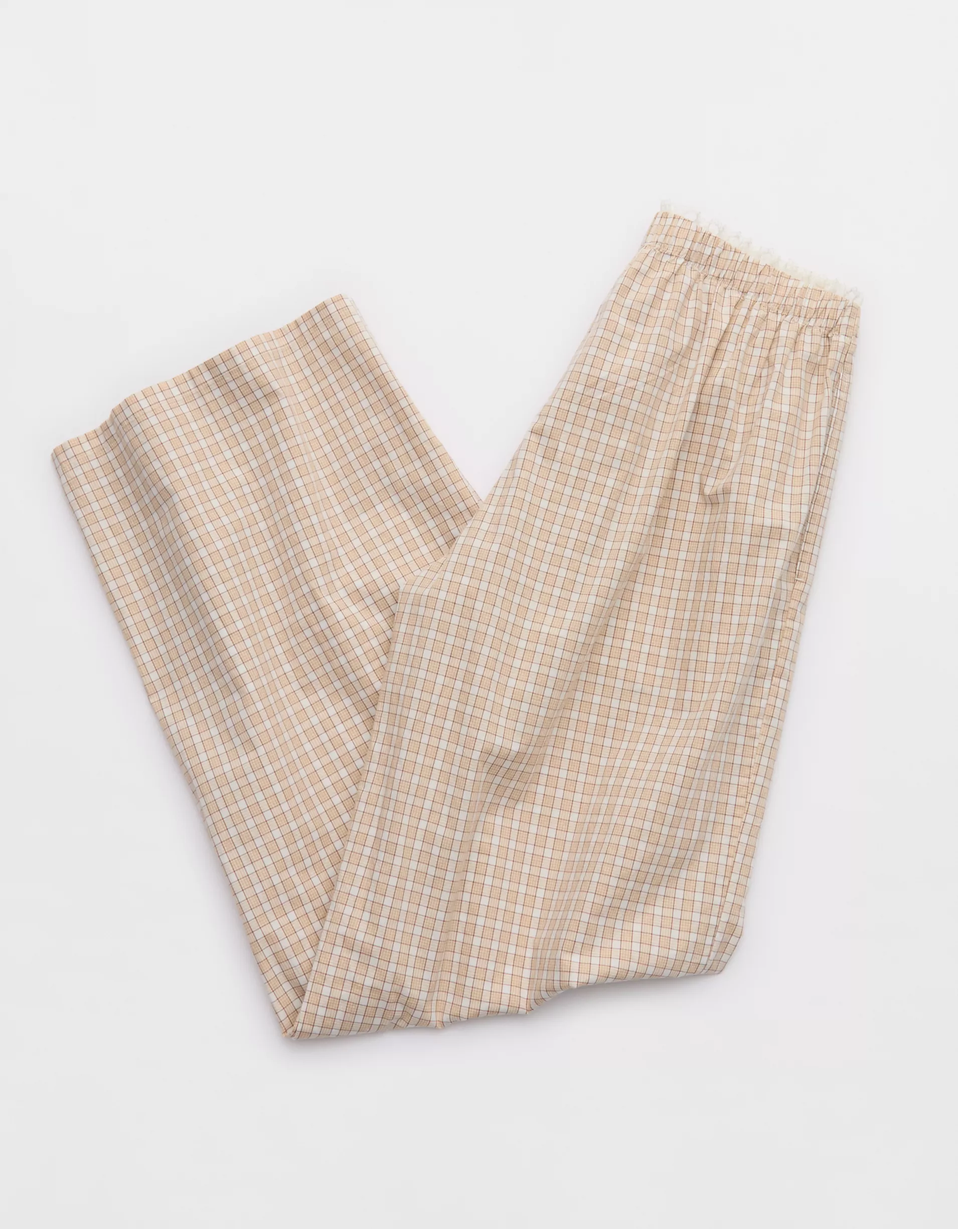 Off-Duty Wide Leg Poplin Trouser PJ(Buy 2 Free Shipping)