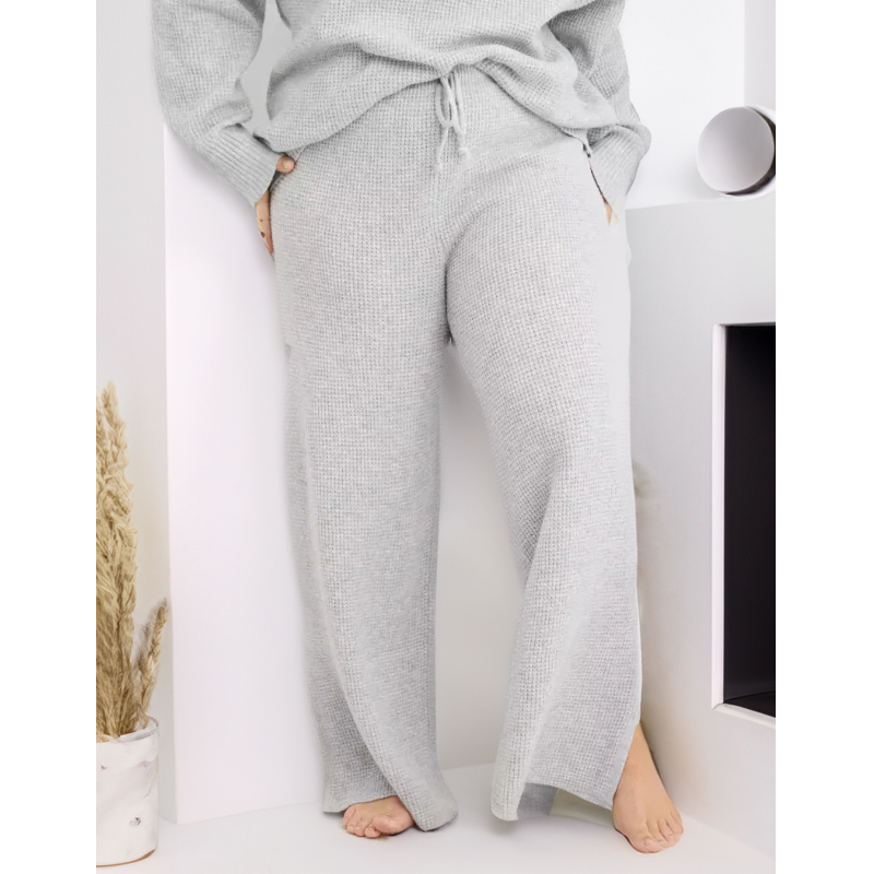 Half Zip Waffle Sweater Set(Buy 2 Free Shipping)