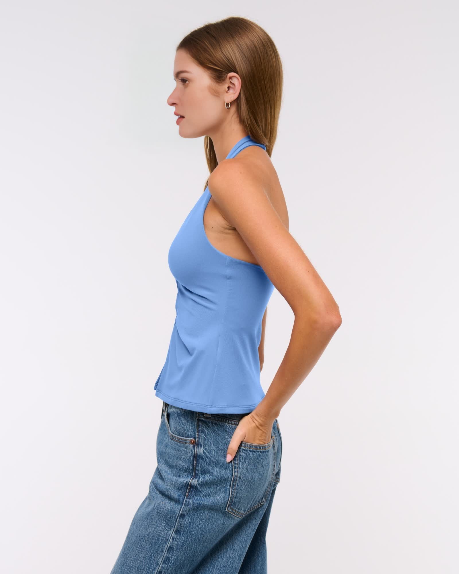 Bra-Free Twist Halter Cutout Top (Buy 2 Free Shipping)