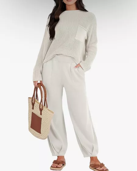 Fall Knit Top Sweater Set(Buy 2 Free Shipping)