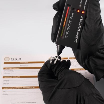 Hip Hop Bling Cross Stud Earrings S925 D Color VVS Synthetic Moissanite Unisex Earrings