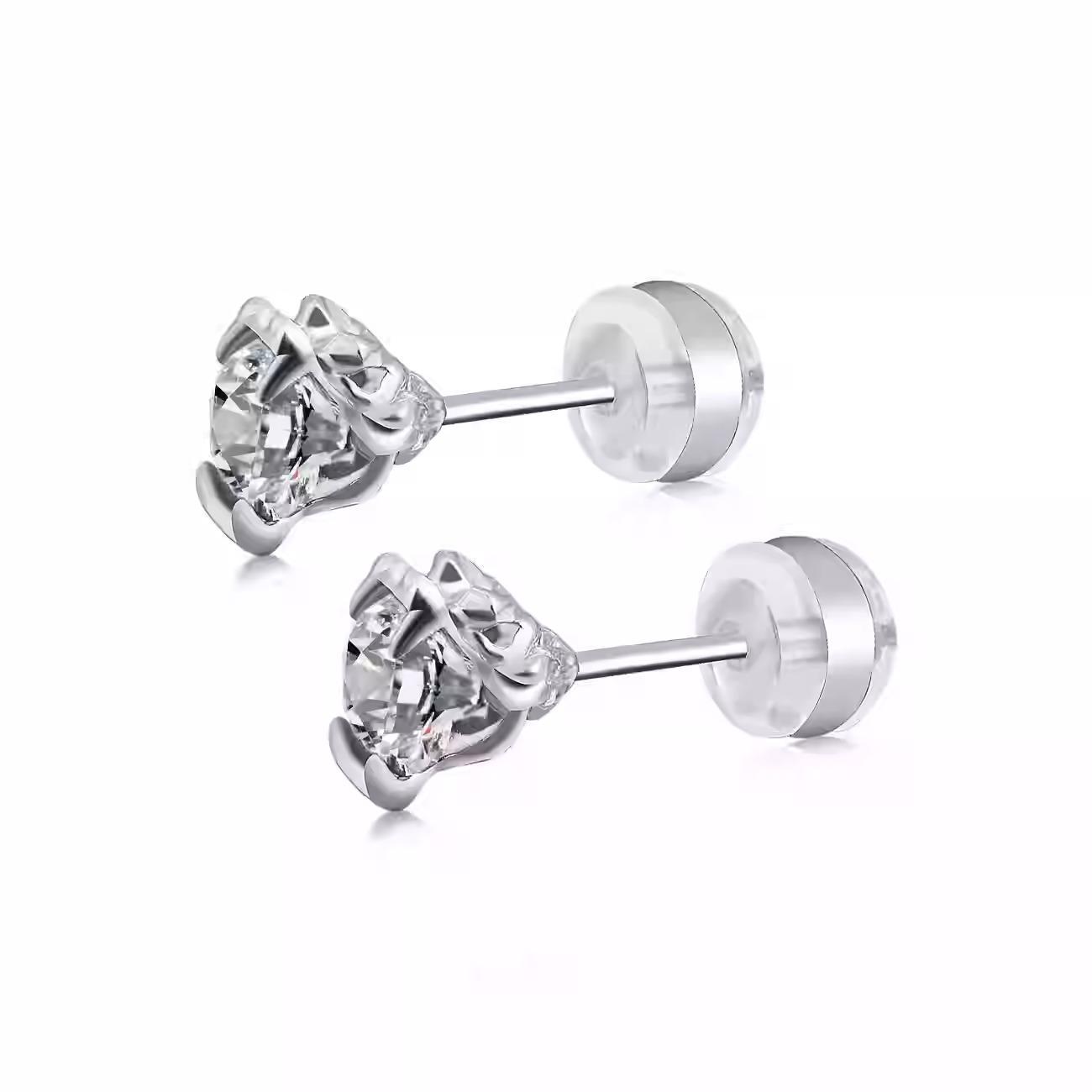 Venom Kiss Earrings S925 VVS Synthetic Moissanite Stud