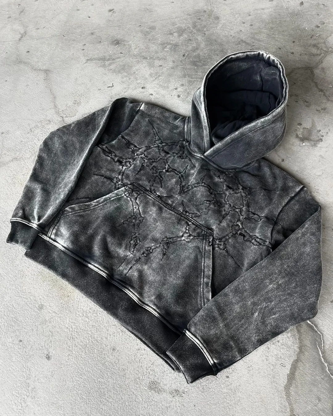 Harf A Million Embroidered  Hoodie