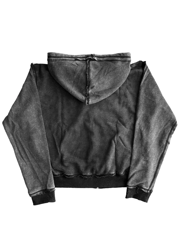Spider Vintage Zip-Up Hoodie