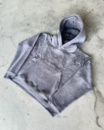 Harf A Million Embroidered  Hoodie