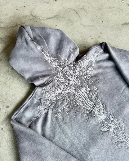 Harf A Million Embroidered  Hoodie