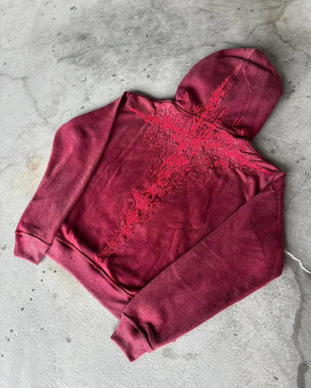 Harf A Million Embroidered  Hoodie