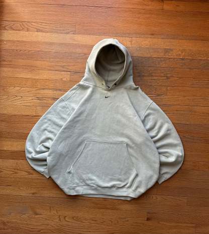 90鈥檚  Pistachio Center Swoosh Hoodie - 2XL