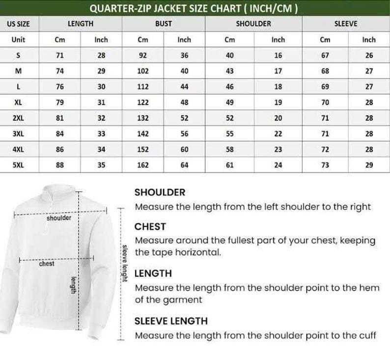  Shamrock Quarter Zip Sweatshirt, St. Patrick's Day Clover Shirt