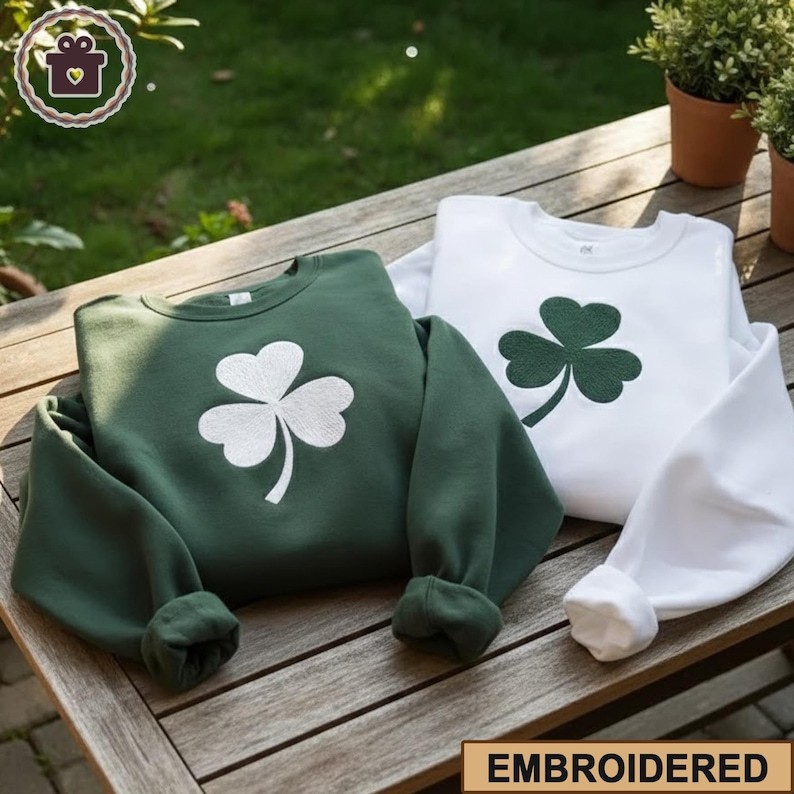  Patrick's Day Sweatshirt, Irish Shamrock Sweatshirt, Saint Patricks Day Sweatshirt Women