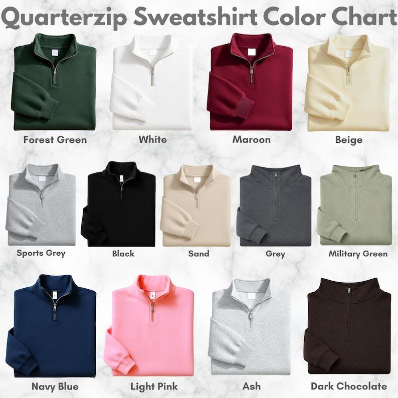  Shamrock Quarter Zip Sweatshirt, St. Patrick's Day Clover Shirt