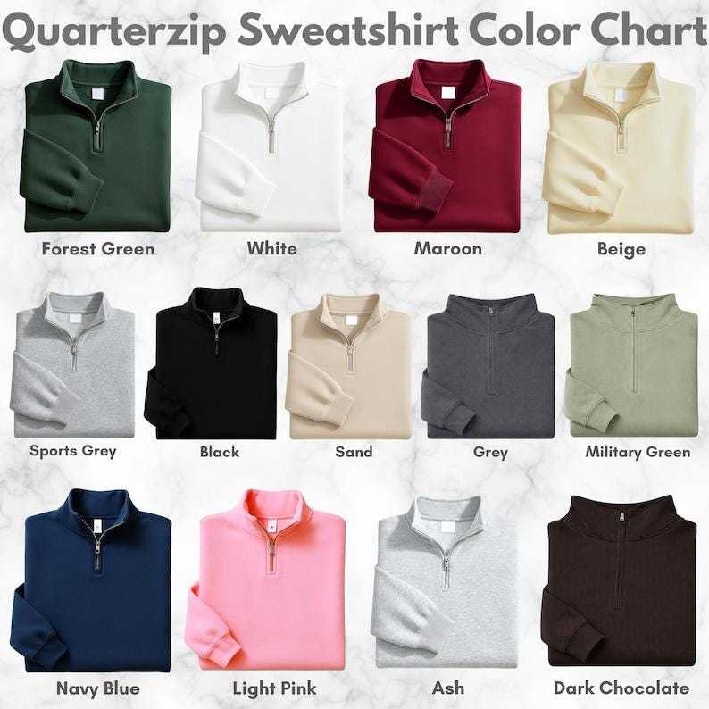  Shamrock Quarter Zip Sweatshirt, St. Patrick's Day Clover Shirt