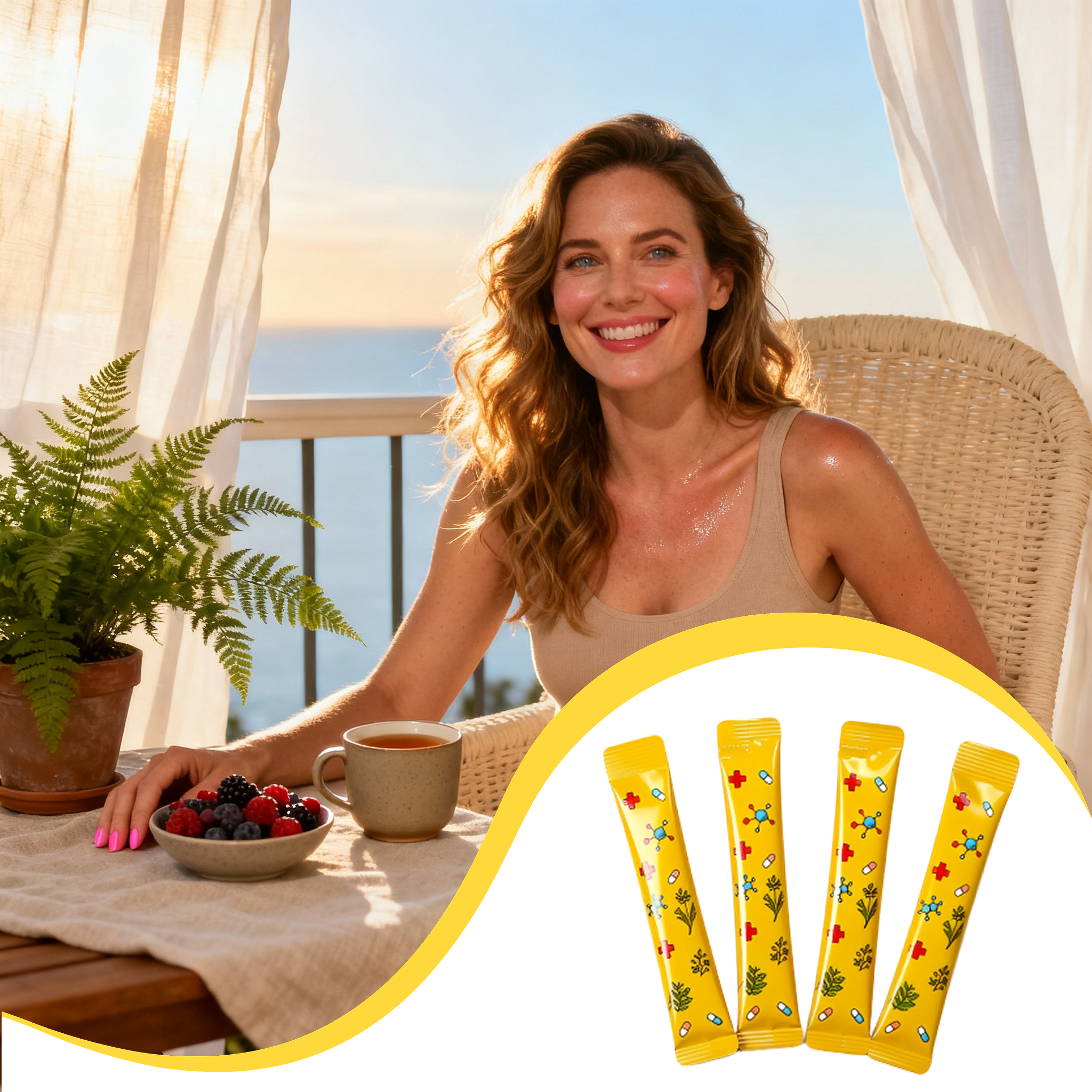 6Max Strength 10 Synbiotic Probiotic + Prebiotic Sachets