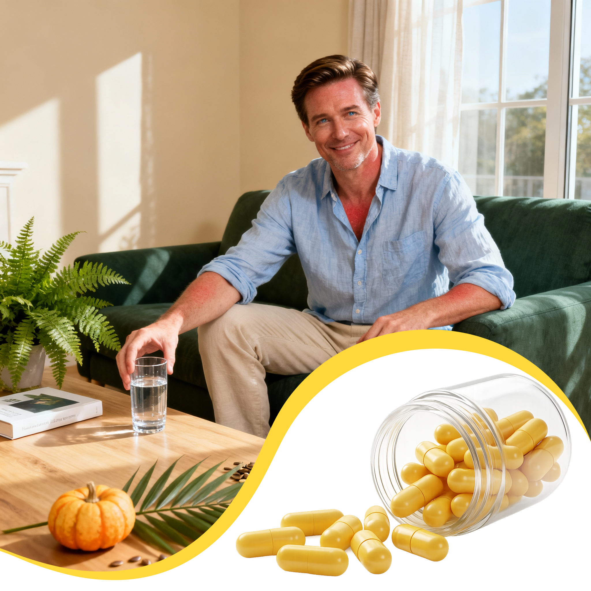 90Plus Men Bloating Support Capsules